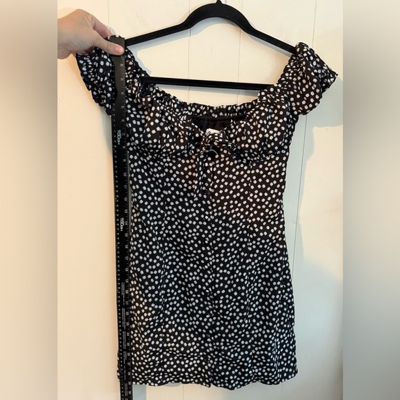 Princess Polly NWOT Marion Mini Dress in Black Size 6 - Picture 13 of 14